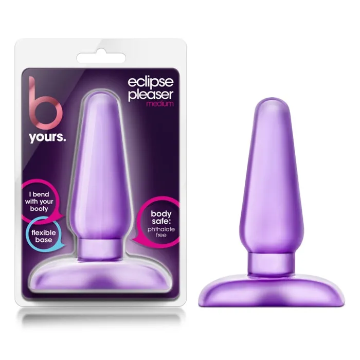 Blush Novelties B Yours Eclipse Pleaser Medium Purple Vibrators Blush Novelties B Yours Eclipse Pleaser Medium Purple Vibrators