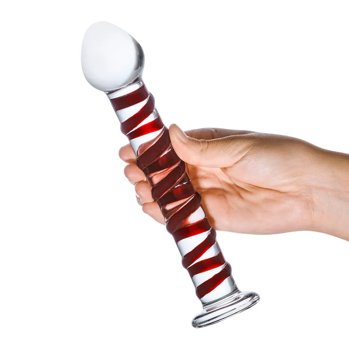 Gls Dildos 75 Mr Swirly Glass Dildo