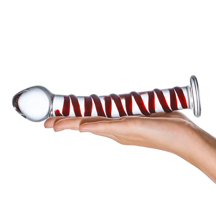 Gls Dildos 75 Mr Swirly Glass Dildo
