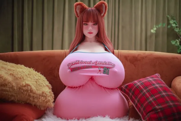 Climax Doll Male Sex Toys US In Stock CLM ProSilicone Head Huge Breast BBW Sex Doll Torso BW82 Grace
