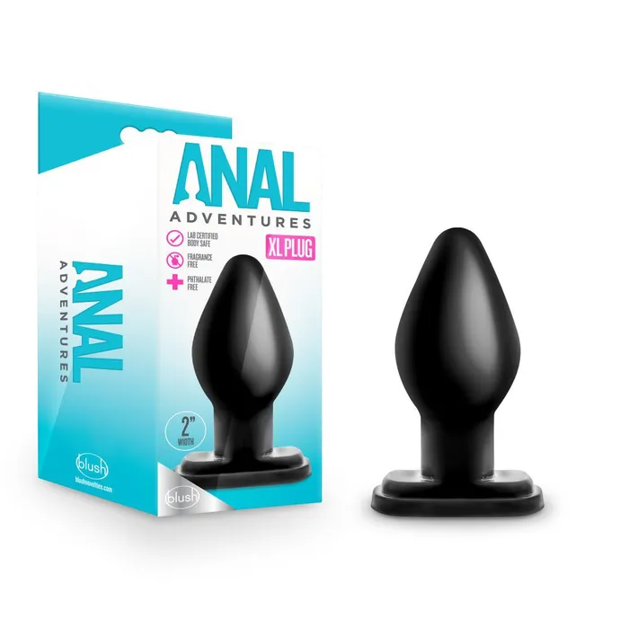 Blush Novelties Anal Anal Adventures Plug Black