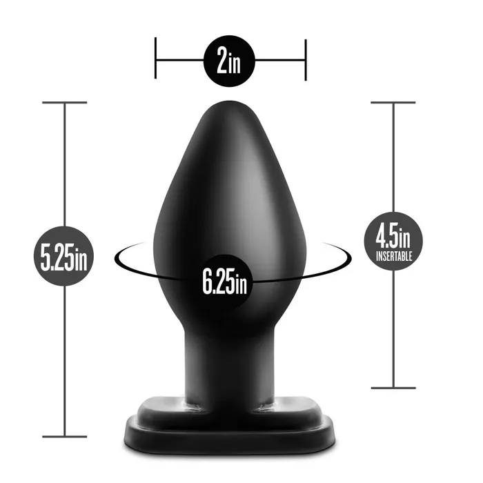 Blush Novelties Anal Anal Adventures Plug Black