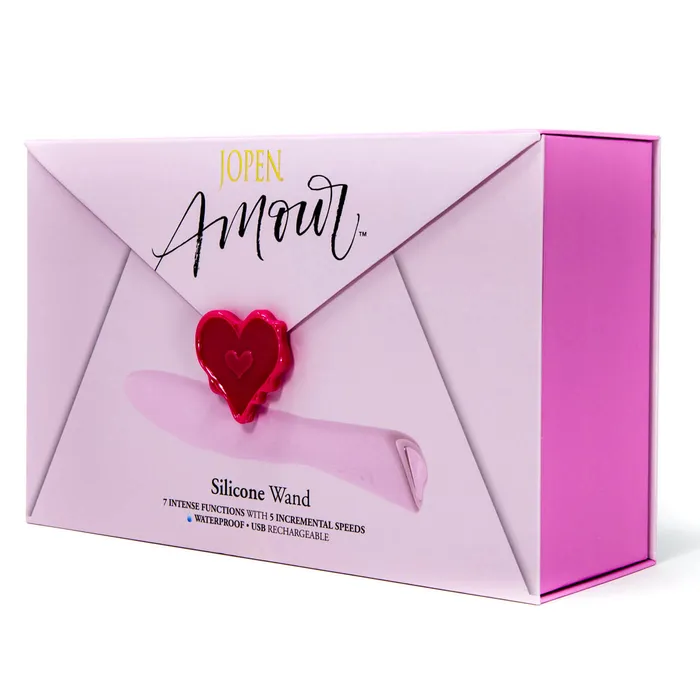 Jopen Jopen Amour 7 Function USB Rechargeable Vibrating Wand Female Sex Toys