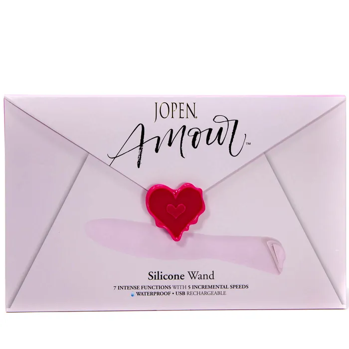 Jopen Jopen Amour 7 Function USB Rechargeable Vibrating Wand Female Sex Toys