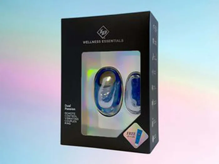 Dual Passion Remote Control Vibrating Couples Ring Blue ID Lubricants Couples Dual Passion Remote Control Vibrating Couples Ring Blue ID Lubricants Couples