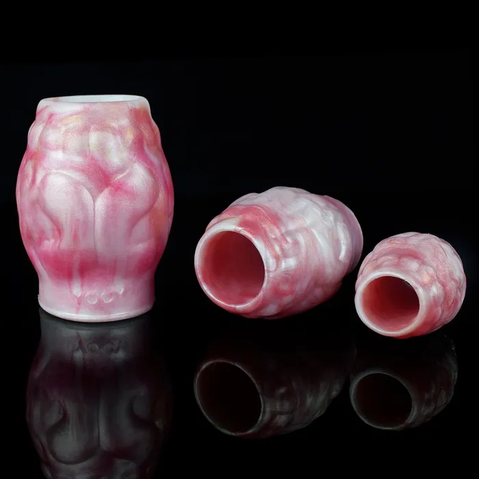 Male Sex Toys Domlust Silicone Cock Sleeve Penis Ring Enlarger Sex Toy for Men Monsterdildo Condom Sex Shop
