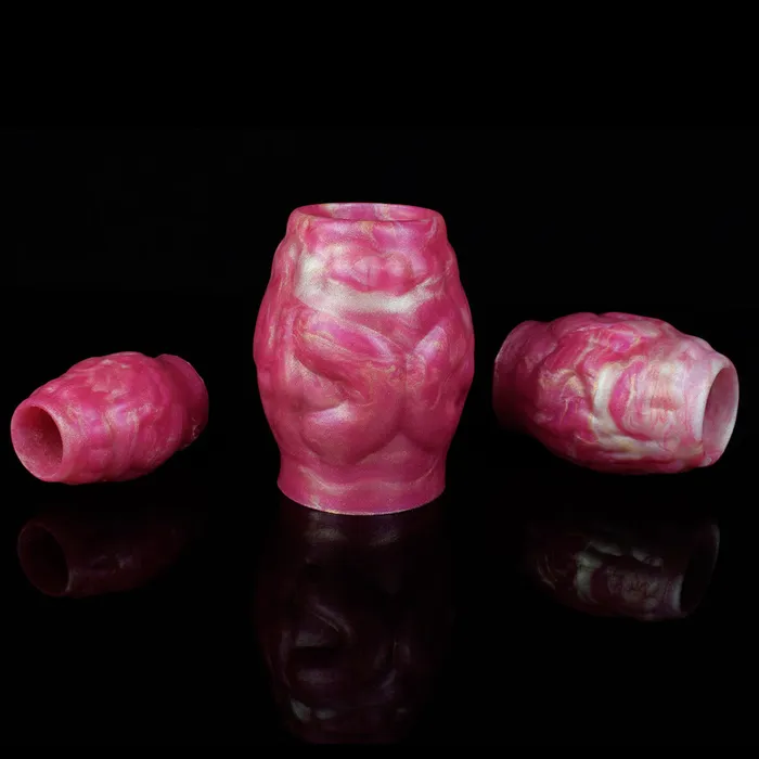 Male Sex Toys Domlust Silicone Cock Sleeve Penis Ring Enlarger Sex Toy for Men Monsterdildo Condom Sex Shop