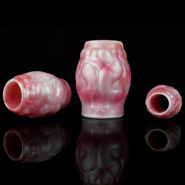 Male Sex Toys Domlust Silicone Cock Sleeve Penis Ring Enlarger Sex Toy for Men Monsterdildo Condom Sex Shop