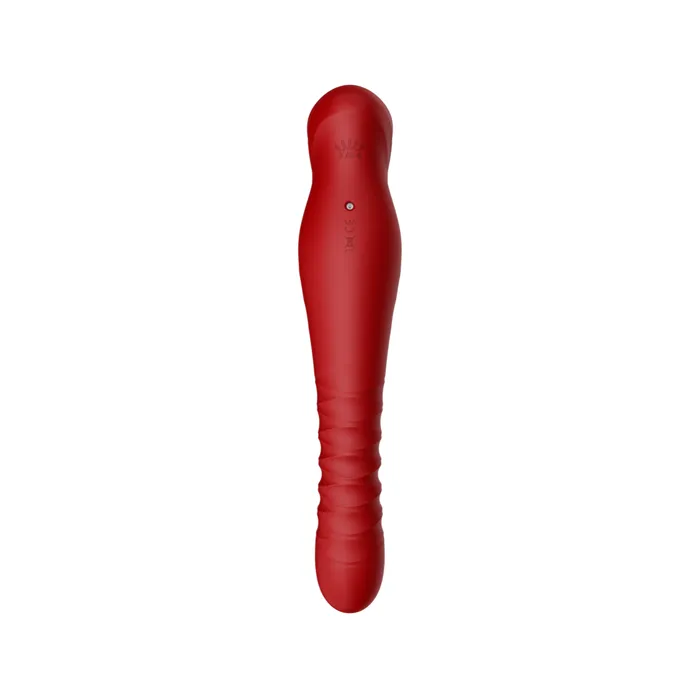 ZALO Vibrators ZALO King Vibrating Thruster Wine Red