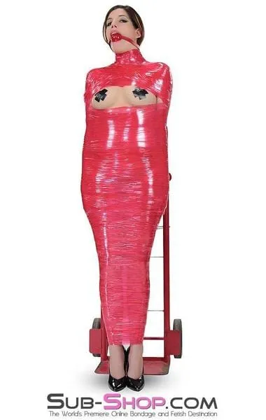 Couples 5739ASIS 1000 ft Erotic Sissy Bondage Fantasy Wrap Red Autumn