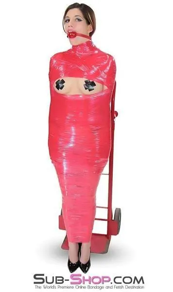 Couples 5739ASIS 1000 ft Erotic Sissy Bondage Fantasy Wrap Red Autumn