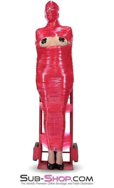Couples 5739ASIS 1000 ft Erotic Sissy Bondage Fantasy Wrap Red Autumn