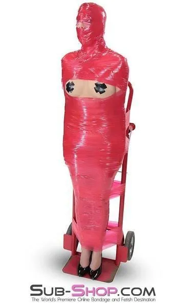 Couples 5739ASIS 1000 ft Erotic Sissy Bondage Fantasy Wrap Red Autumn