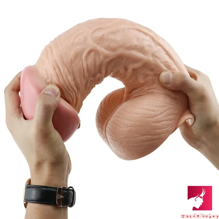 Male Sex Toys 126in Super Huge Thick Realistic Soft Dildo Vaginal Masturbator Weadultshop