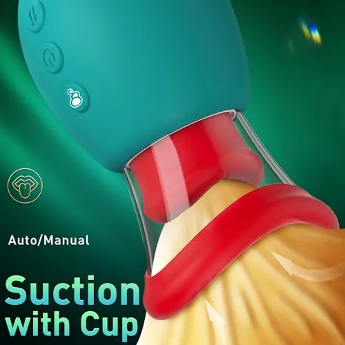 Couples Lurevibe 4 IN 1 Rose Sex Toy Adult Toys Licking Vibrater with 10 Mouth Kissing Vibrations Lurevibe
